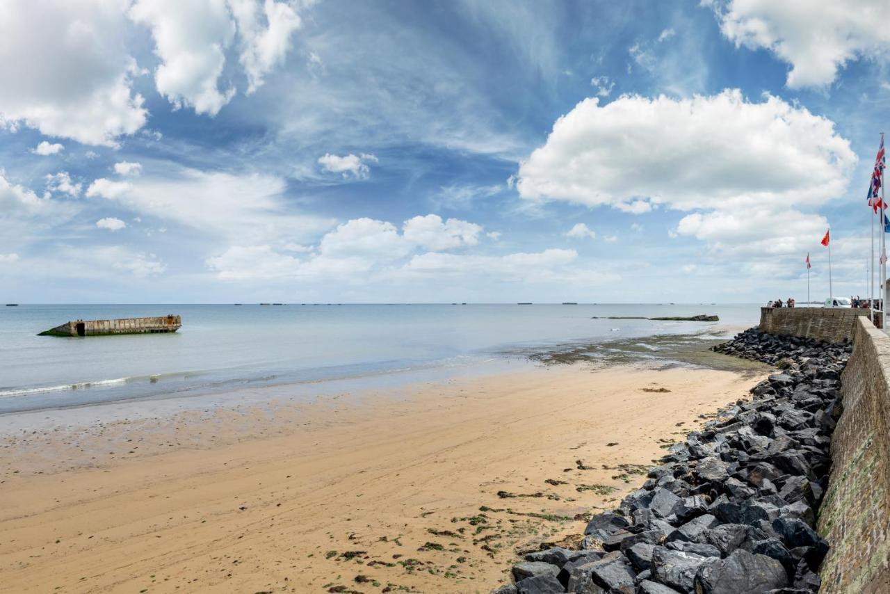 Appartement De Standing - Avec Terrasse Et Vue Mer Arromanches-les-Bains Ngoại thất bức ảnh
